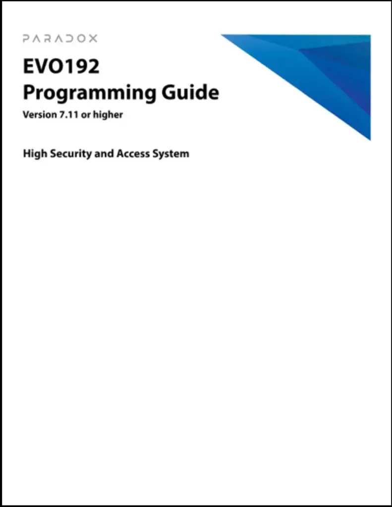 EVO - Programming Manual