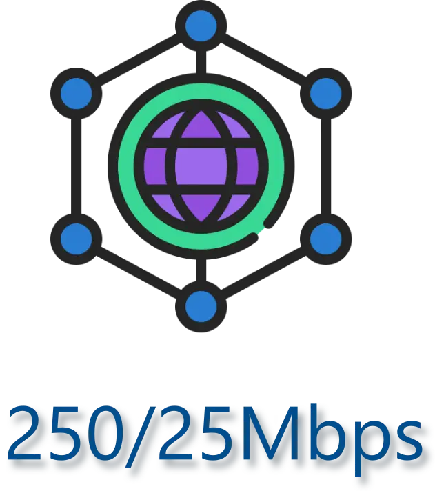 Internet Business - 250/25Mbps