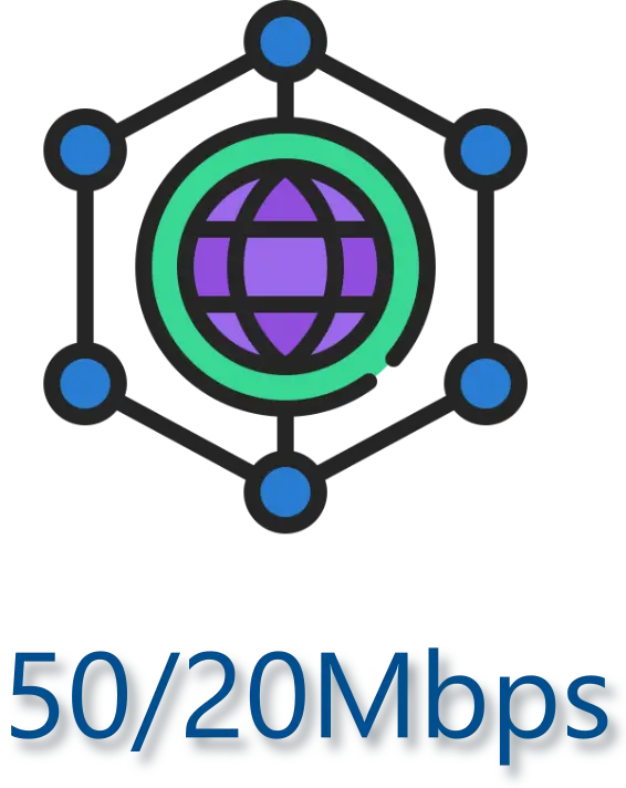 Internet Business - 50/20Mbps